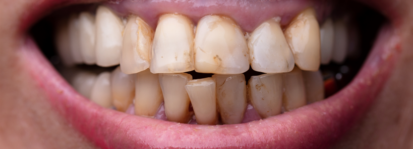 Teeth Cleaning in Dubai – Before (1) Teeth Cleaning in Dubai - Before (1)